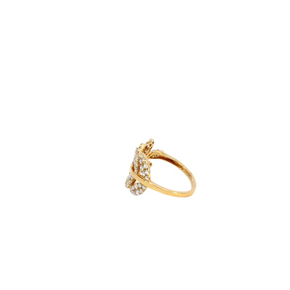 Golden Leaf ring