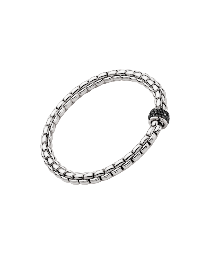 Flex'it bracelet with black diamonds