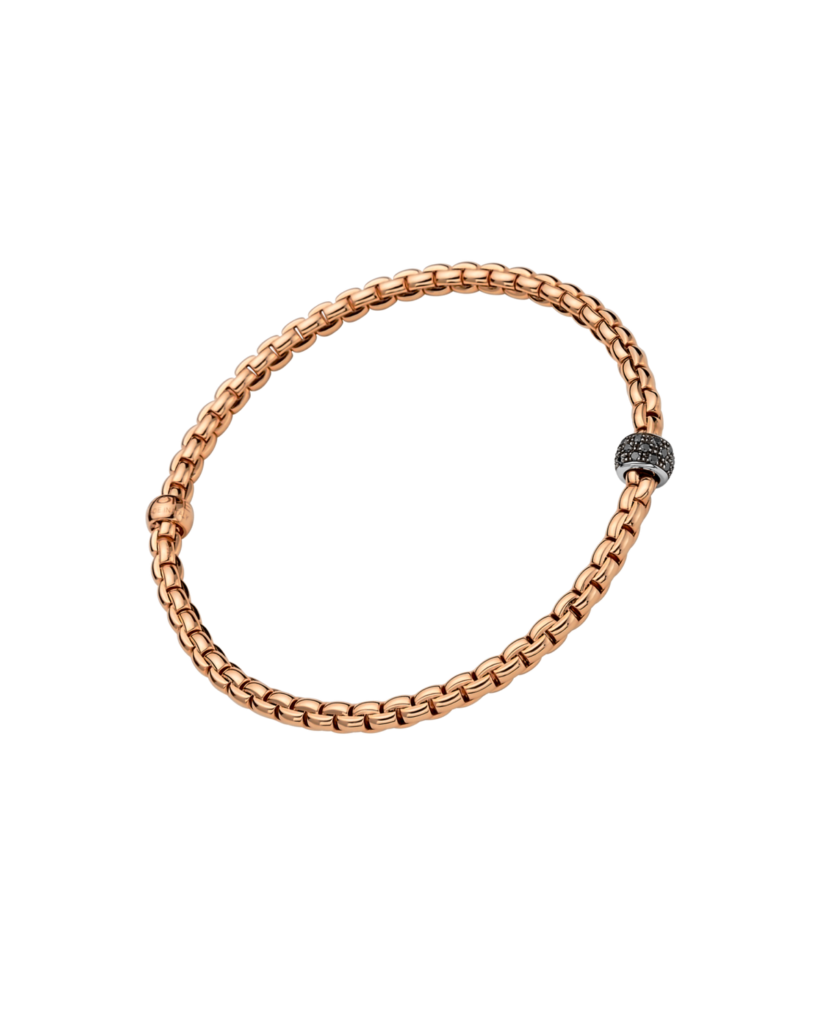 Flex'it bracelet with black diamond pav�