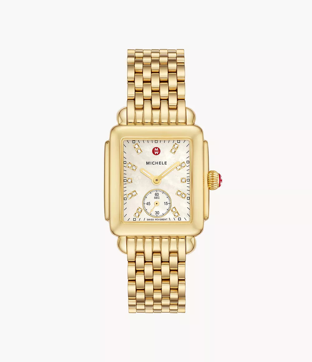 DECO MID 18K GOLD DIAMOND