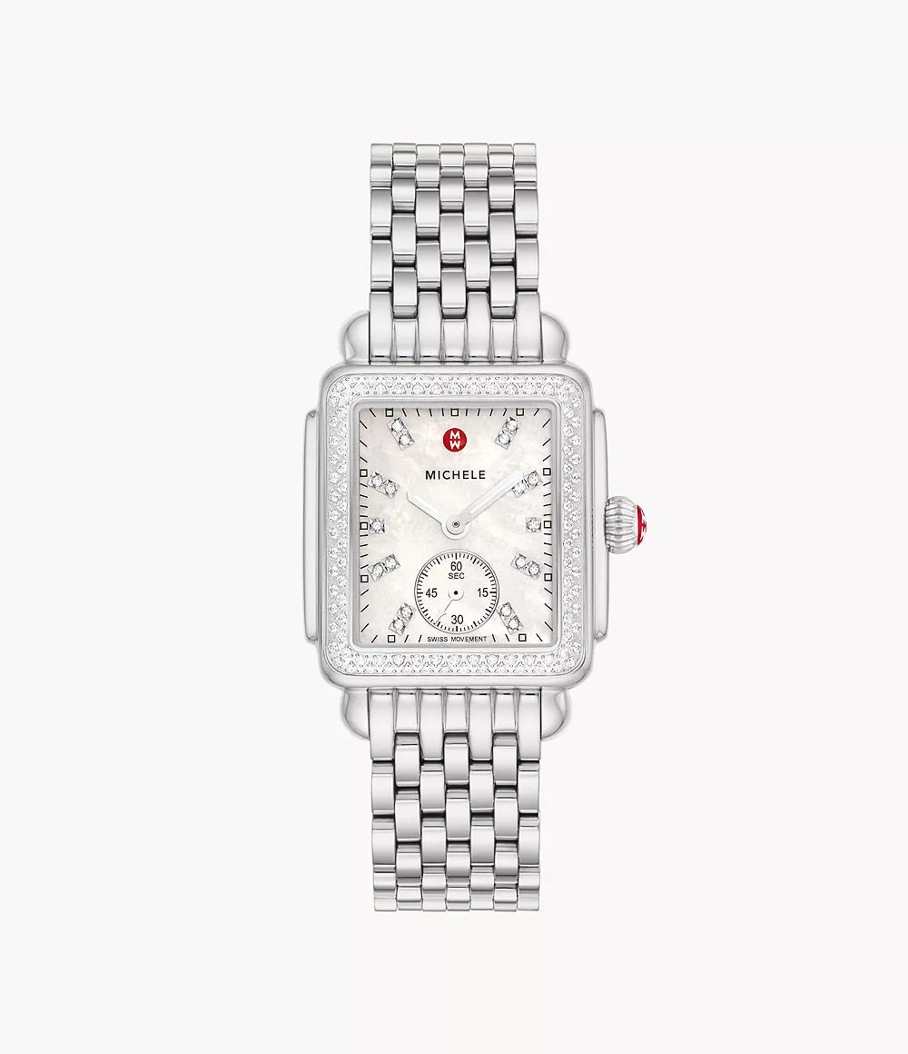DECO MID DIAMOND STAINLESS STEEL WATCH