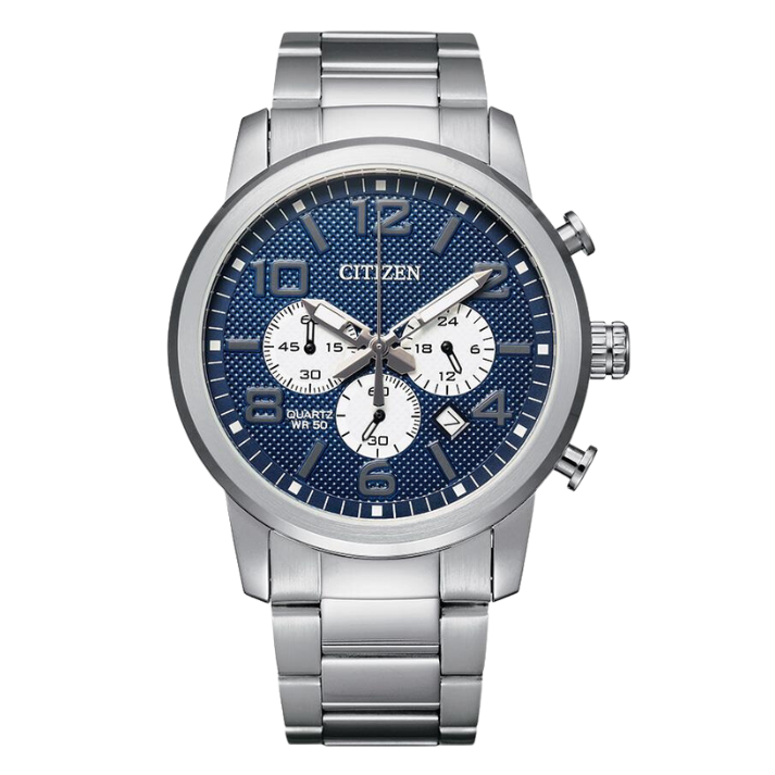 NAVY BLUE QUARTZ CHRONOGRAPH
