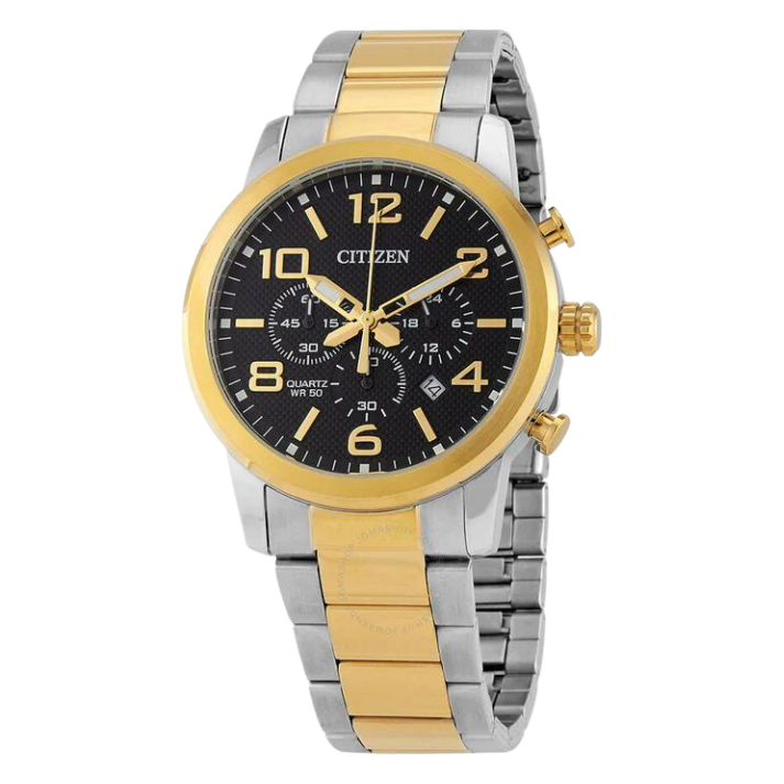 BLACK QUARTZ CHRONOGRAPH