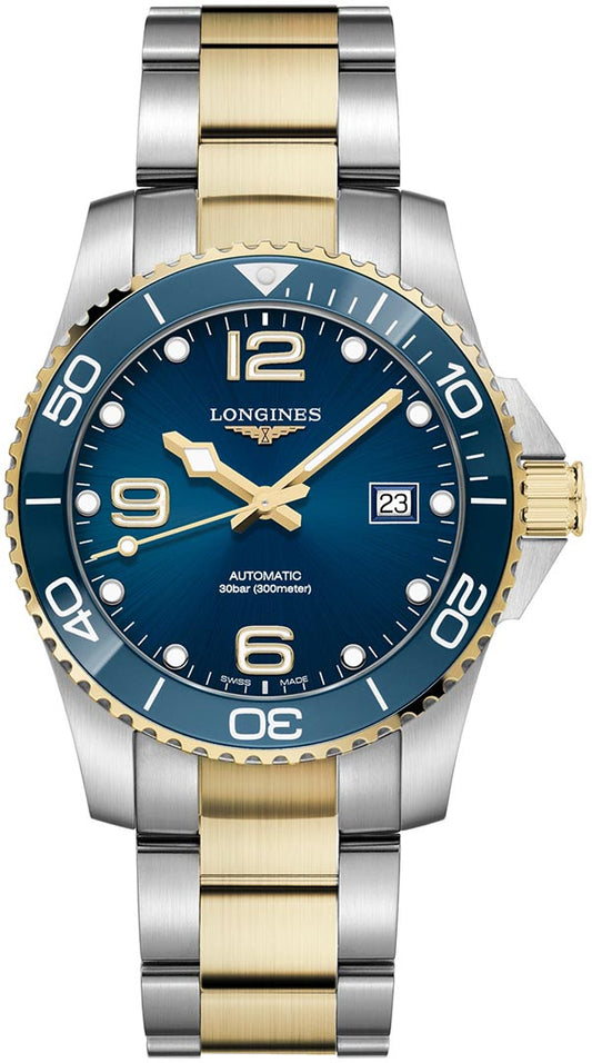BLUE DIAL TWO-TONE HYDROCONQUEST