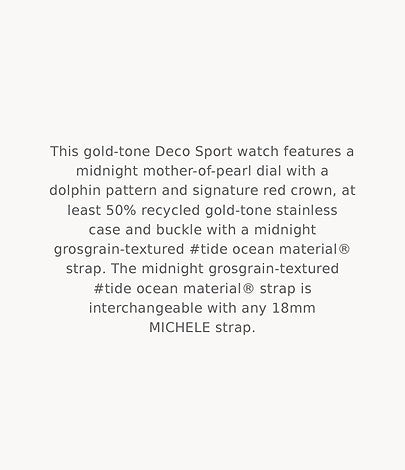 DECO SPORT GOLD-TONE MIDNIGHT TIDE