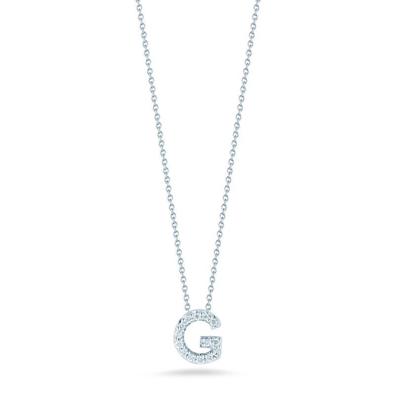 DIAMOND 'G' PENDANT