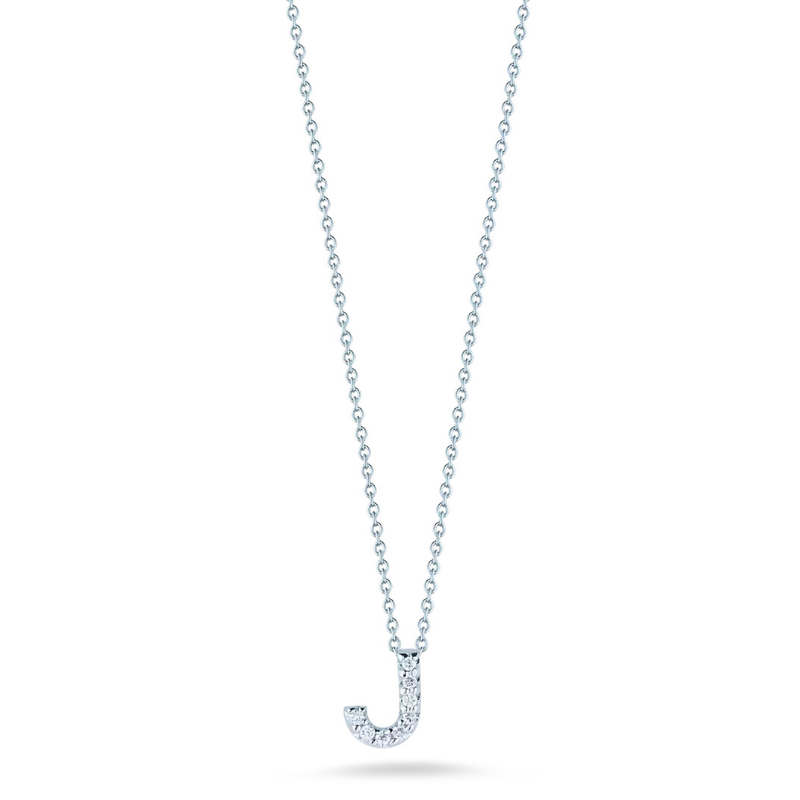 DIAMOND 'J' PENDANT