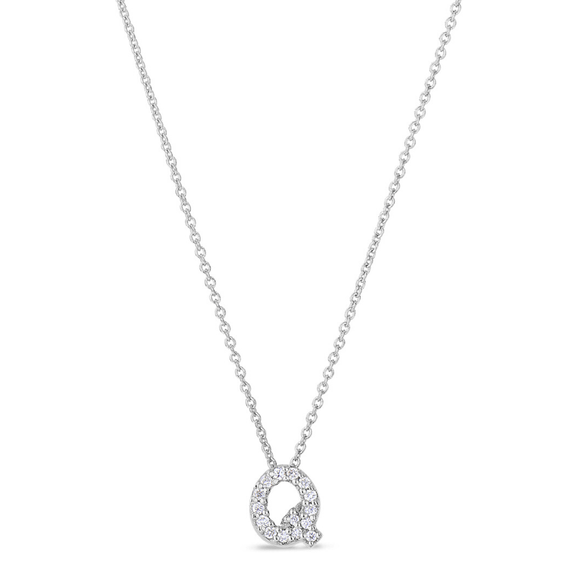 DIAMOND 'Q' PENDANT