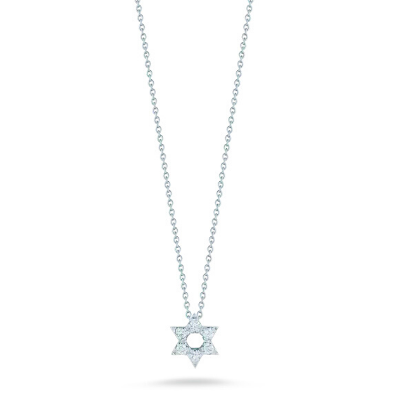 DIAMOND STAR OF DAVID NECKLACE