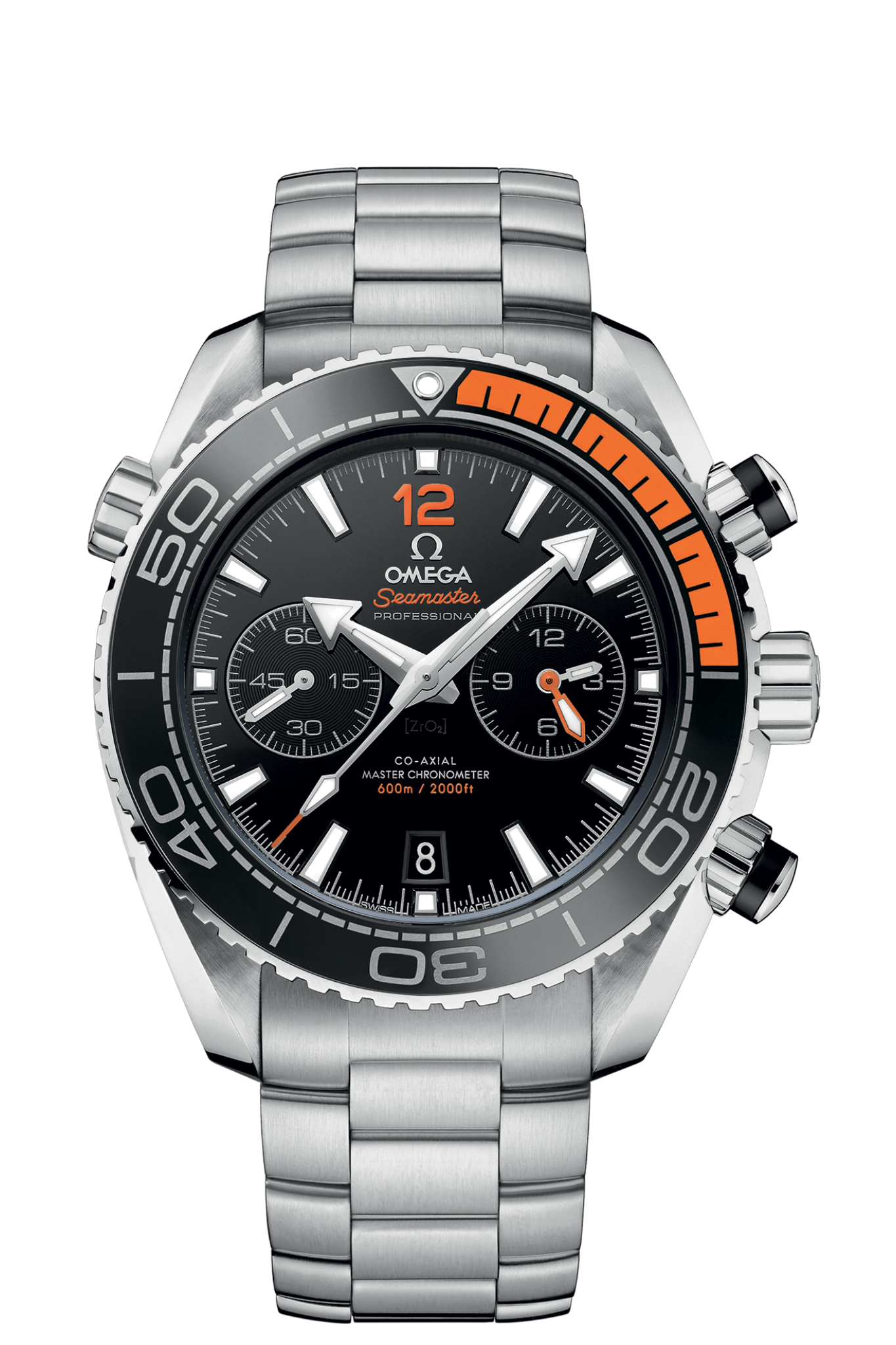 PLANET OCEAN 600M CO‑AXIAL MASTER CHRONOMETER CHRONOGRAPH 45.5 MM