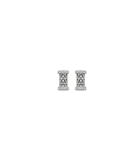 Stud earrings with diamonds