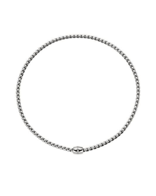 Flex'it necklace with ornamental clasp