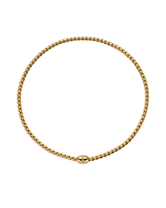 Flex'it necklace with ornamental clasp