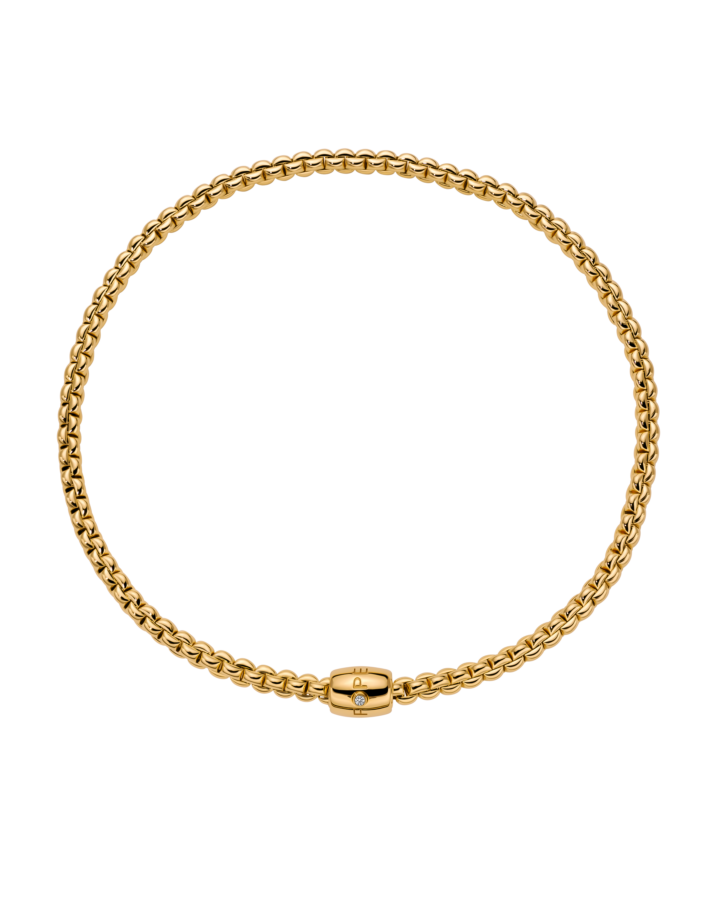 Flex'it necklace with ornamental clasp