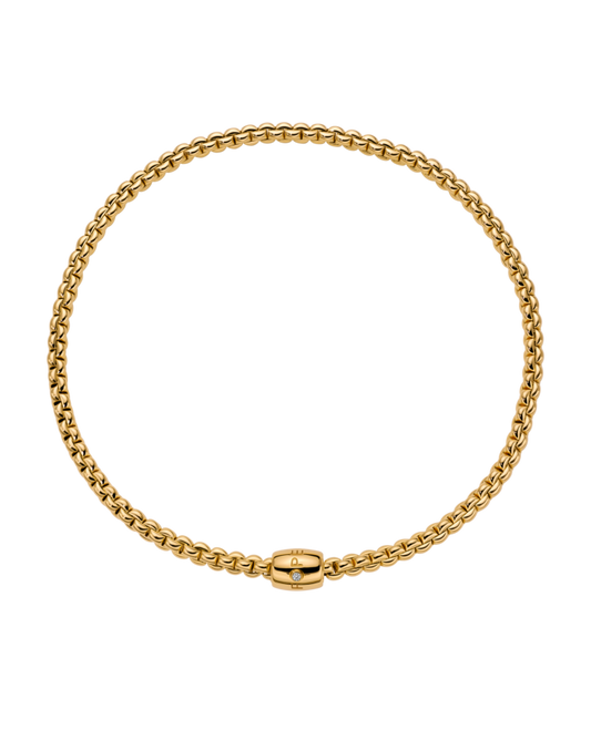 Flex'it necklace with ornamental clasp