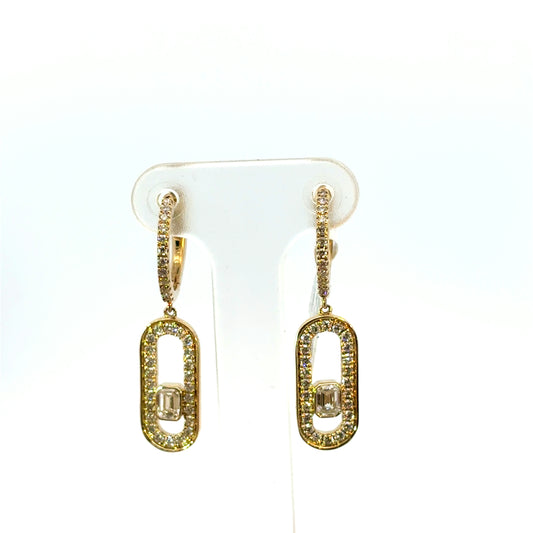 ROMANCE DIAMOND EARRINGS