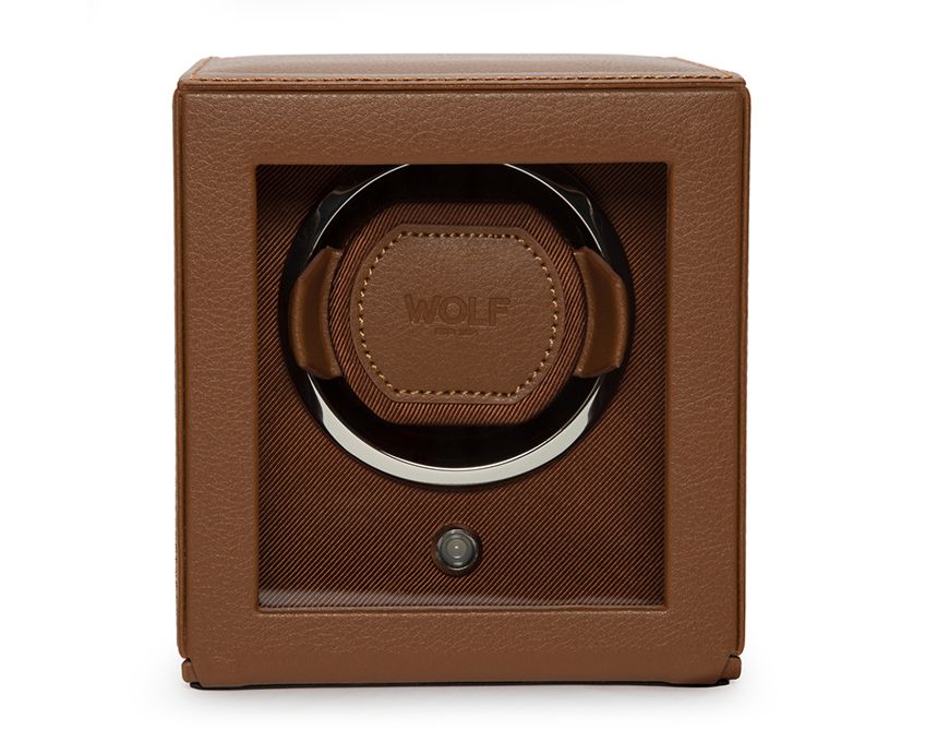 CUB SINGLE WATCH WINDER WITH COVER