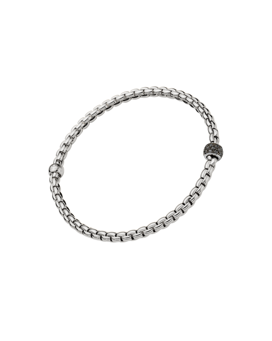 Flex'it bracelet with black diamond pav�