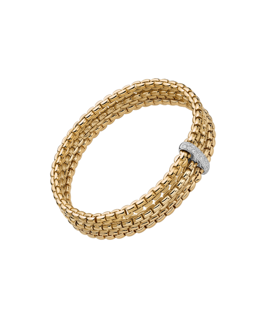 Flex'it Bracelet with Triple Mesh and Diamond Pav�
