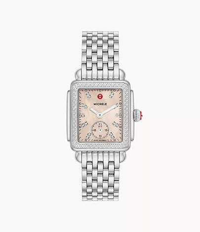 Deco Mid Stainless Steel Diamond Watch