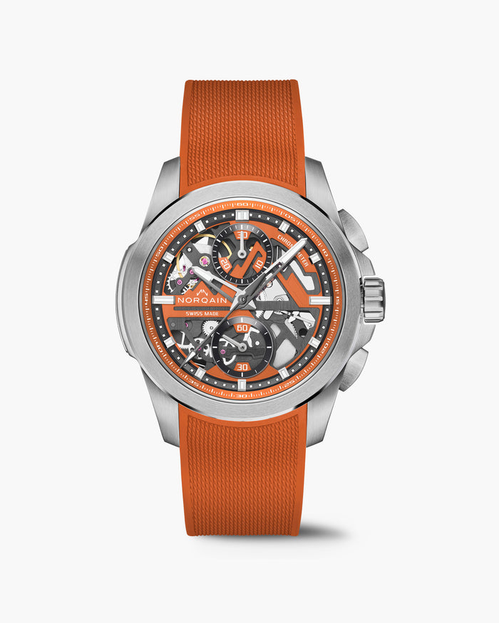 Independence Skeleton Chrono 42mm Orange