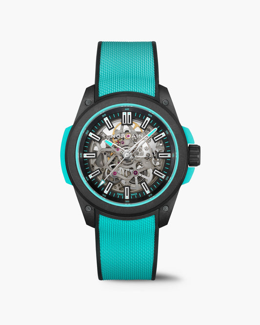 WILD ONE SKELETON 42MM TURQUOISE