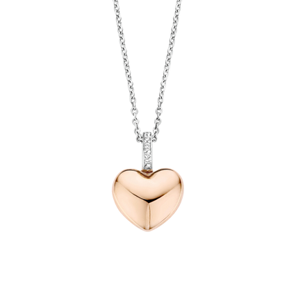 MILANO HEART-SHAPED PENDANT
