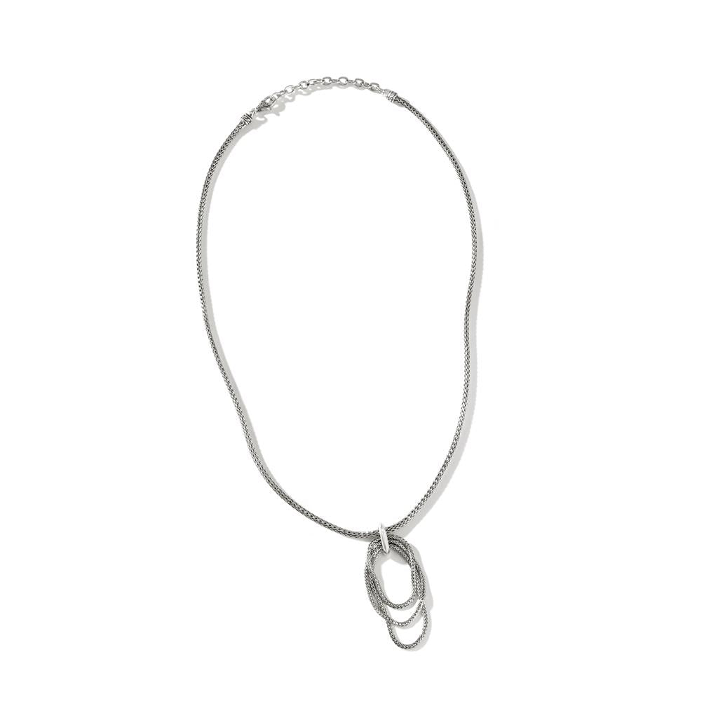 JOHN HARDY CLASSIC MINI-CHAIN NECKLACE