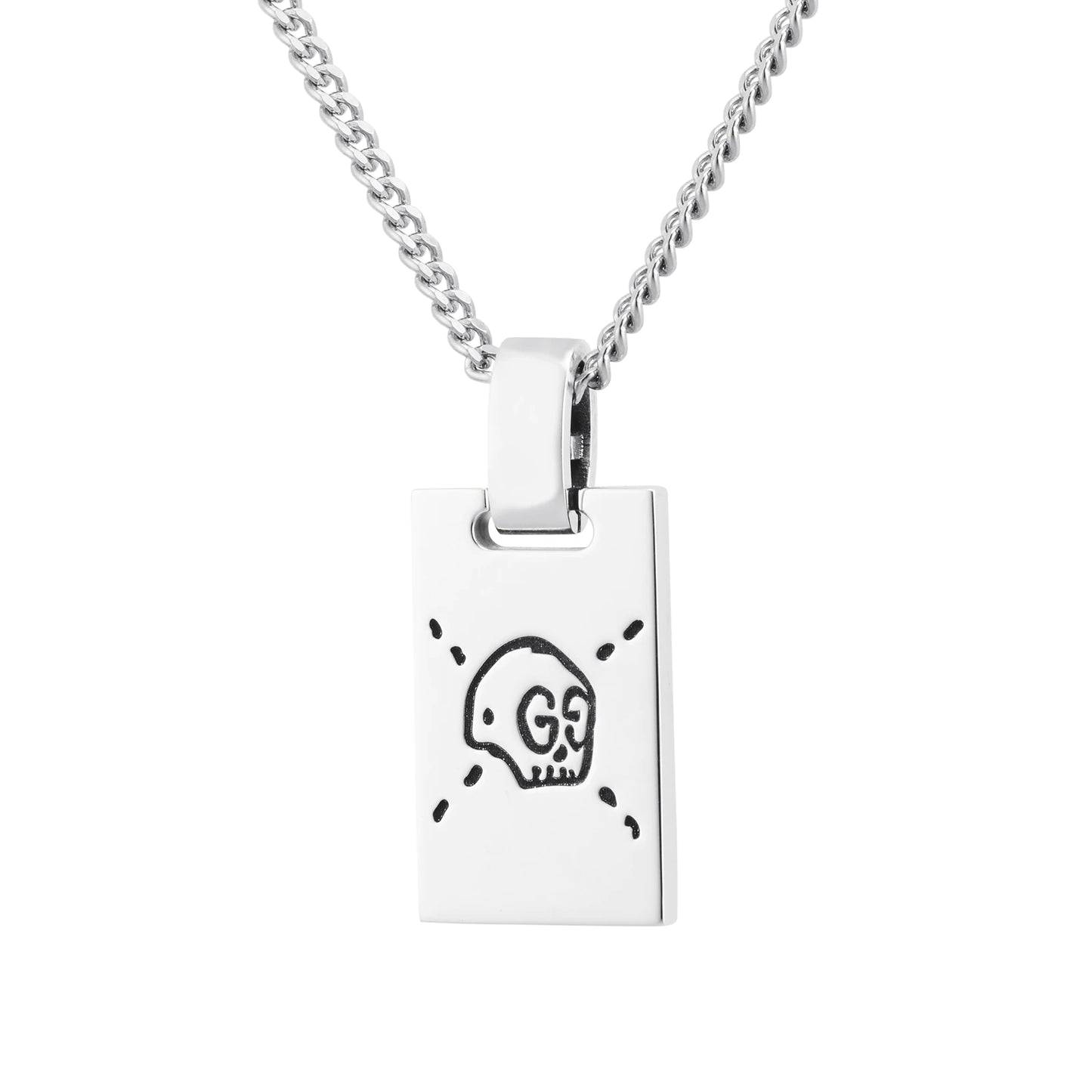 GUCCI SKULL PENDANT CHAIN