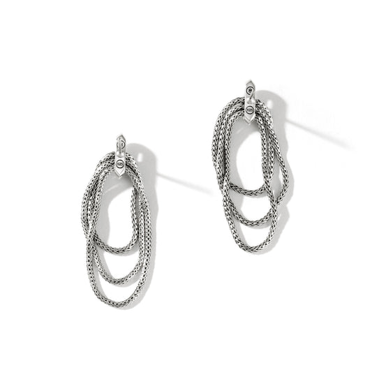 JOHN HARDY LINK DROP EARRINGS
