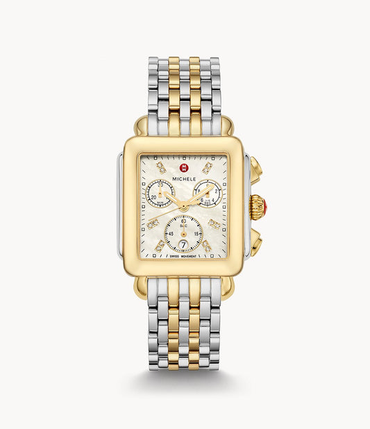 DECO SIGNATURE TWO-TONE WATCH