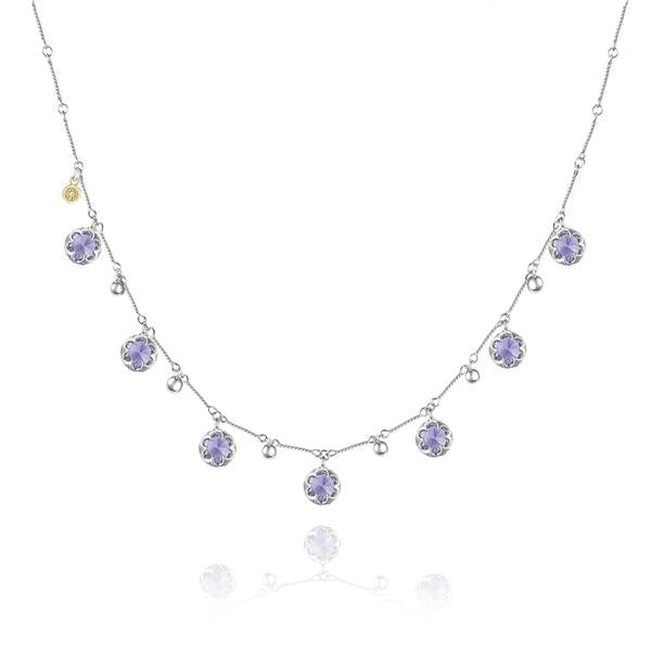SONOMA SKIES MULTI-GEM DROP NECKLACE