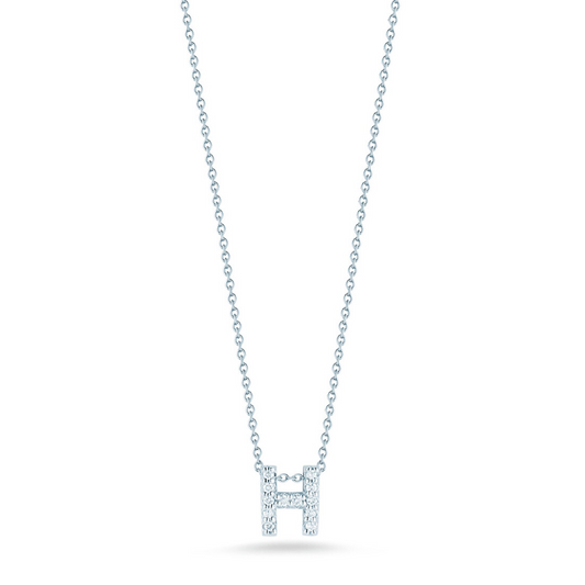 DIAMOND 'H' PENDANT