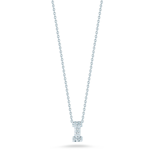 DIAMOND 'I' PENDANT