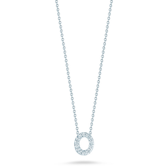 DIAMOND 'O' PENDANT