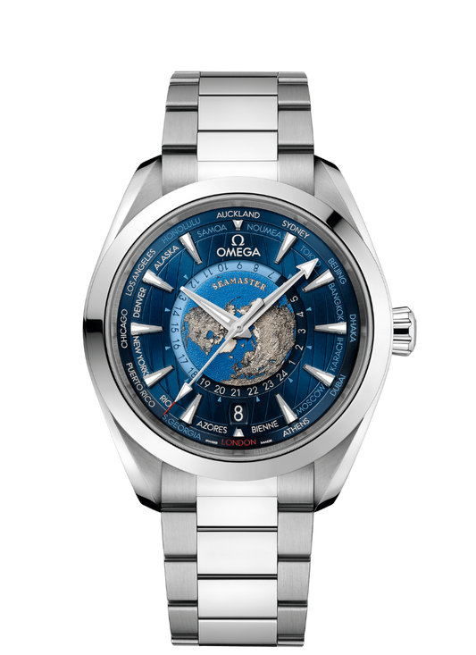 SEAMASTER AQUA TERRA 150M CO-AXIAL GMT WORLDTIMER 43MM