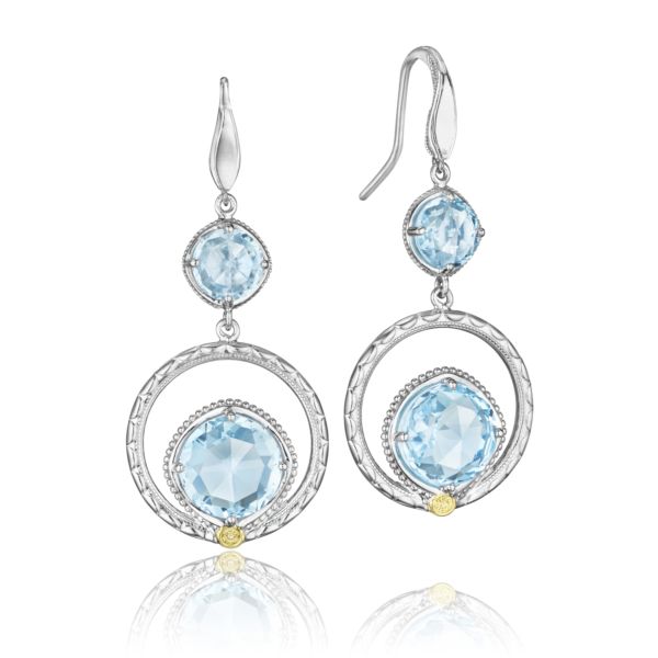 GEM NECKLACE WITH LONDON BLUE TOPAZ