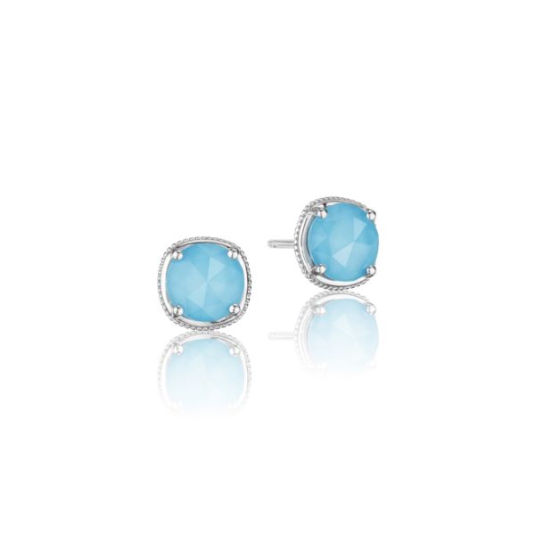 SIMPLY GEM STUD FEATURING NEO-TURQUOISE