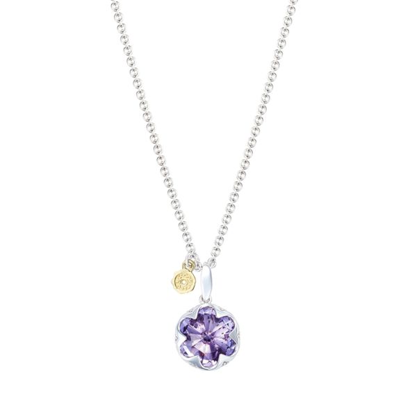 GEMSTONE PENDANT FEATURING AMETHYST